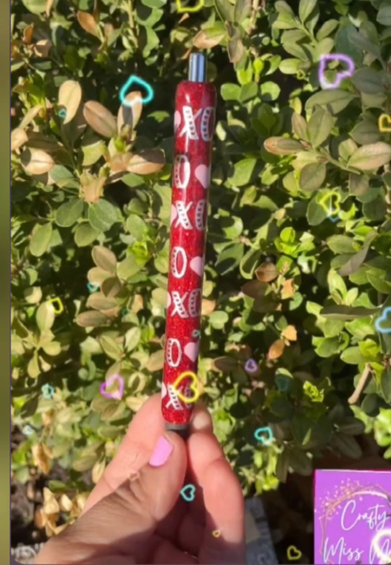 Red XOXO PEN