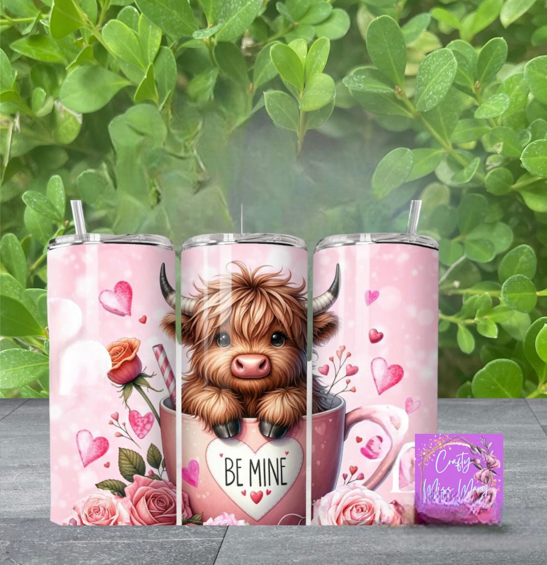 Be Mine Cow Tumbler