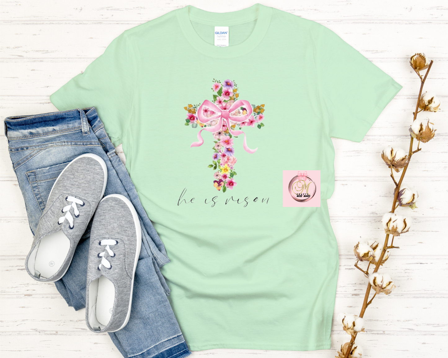 Bunny Tail and Bows-Shirt