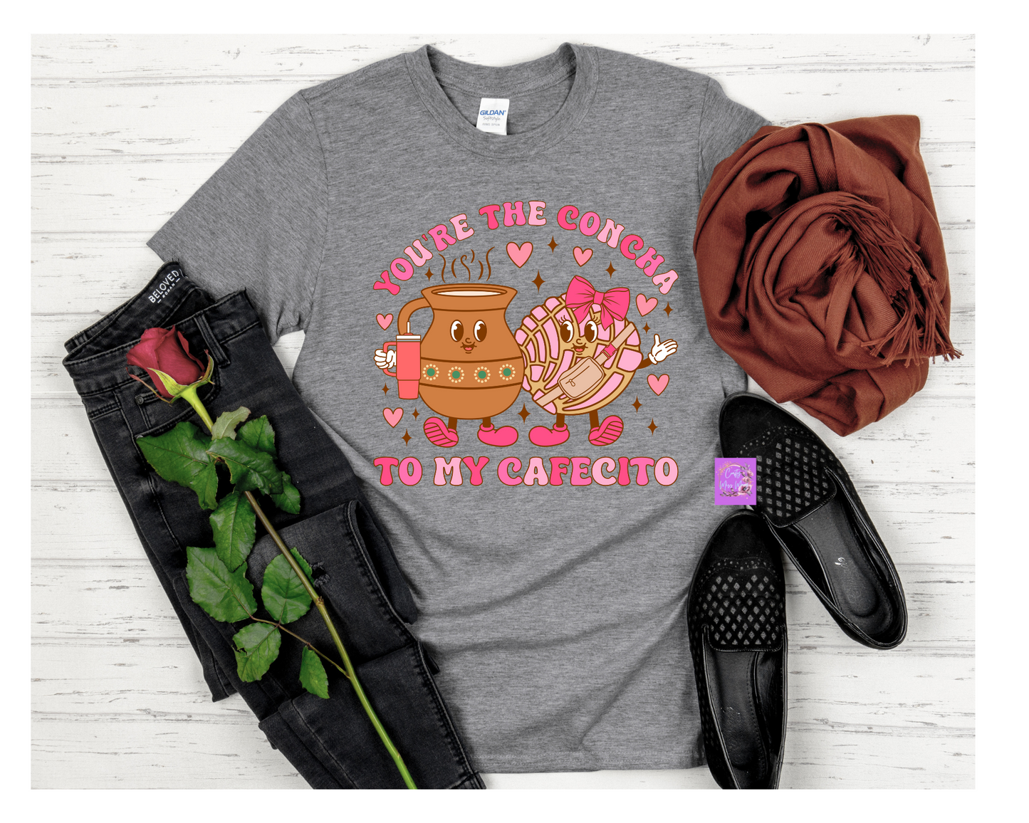 Your the Concha To My Cafecito-Shirt
