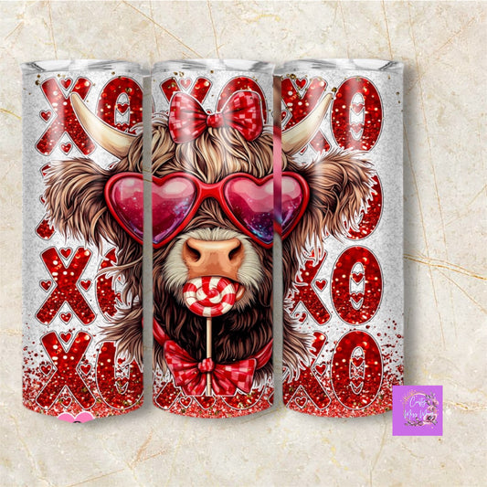 XOXO Cow-Tumbler