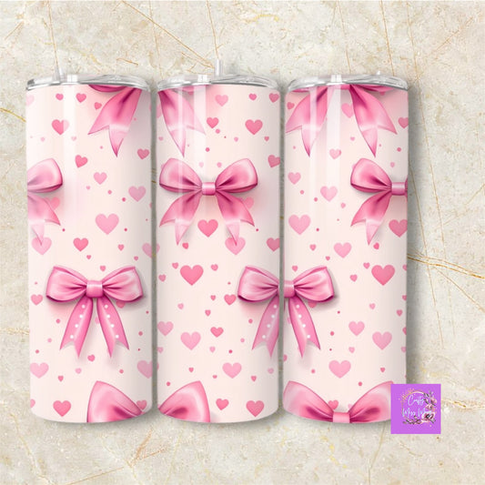 Pink Croquette Tumbler