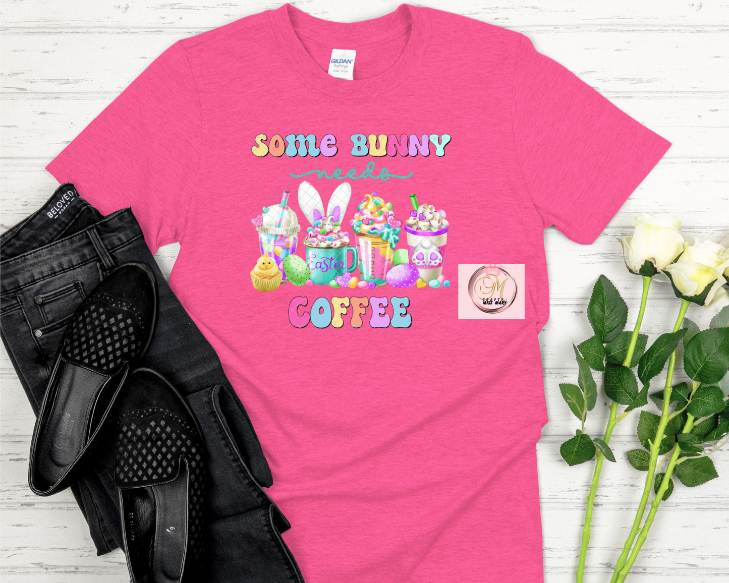 Some Bunny Needs Coffee Shirt