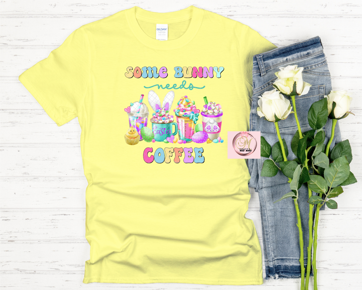 Some Bunny Needs Coffee Shirt