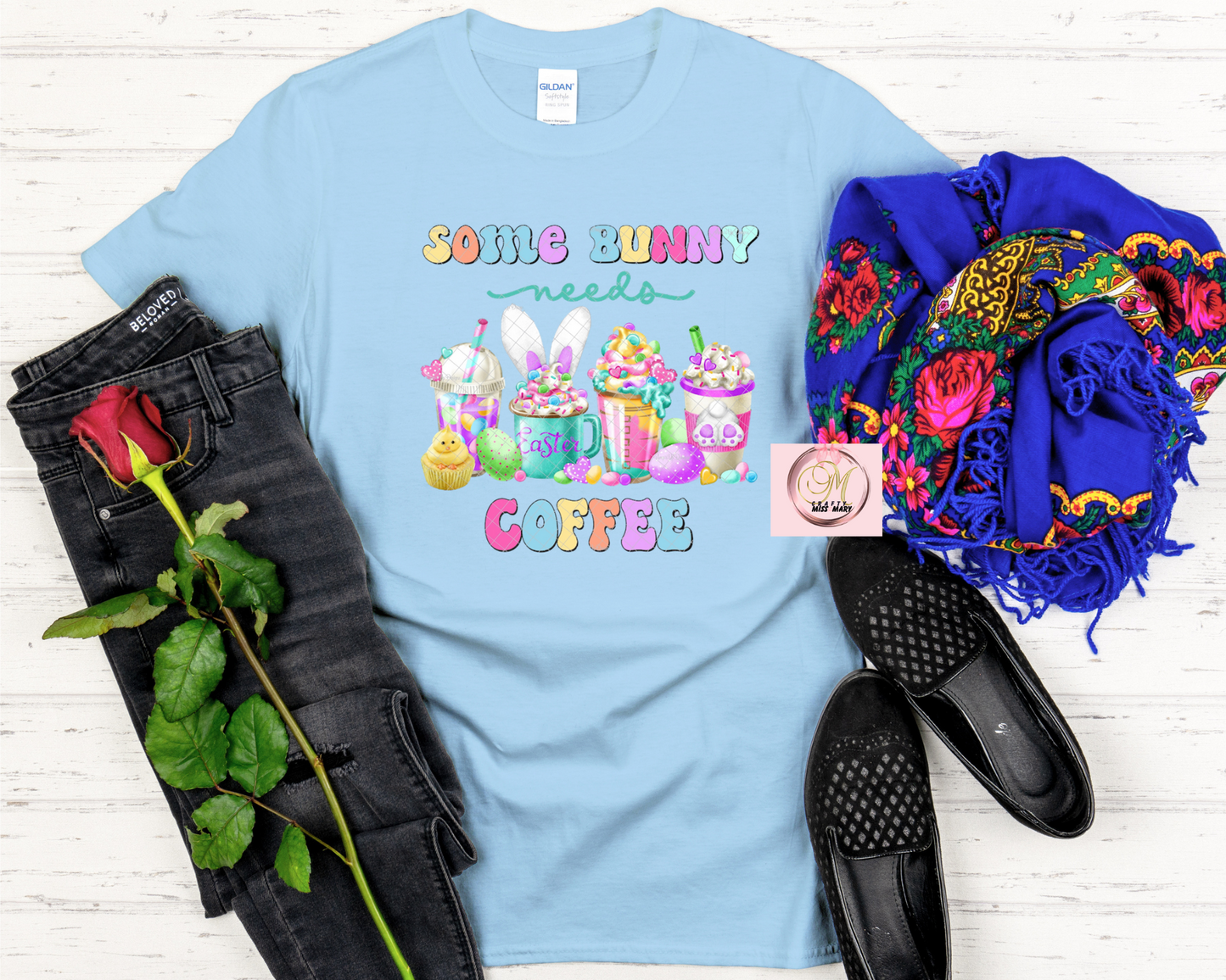 Some Bunny Needs Coffee Shirt