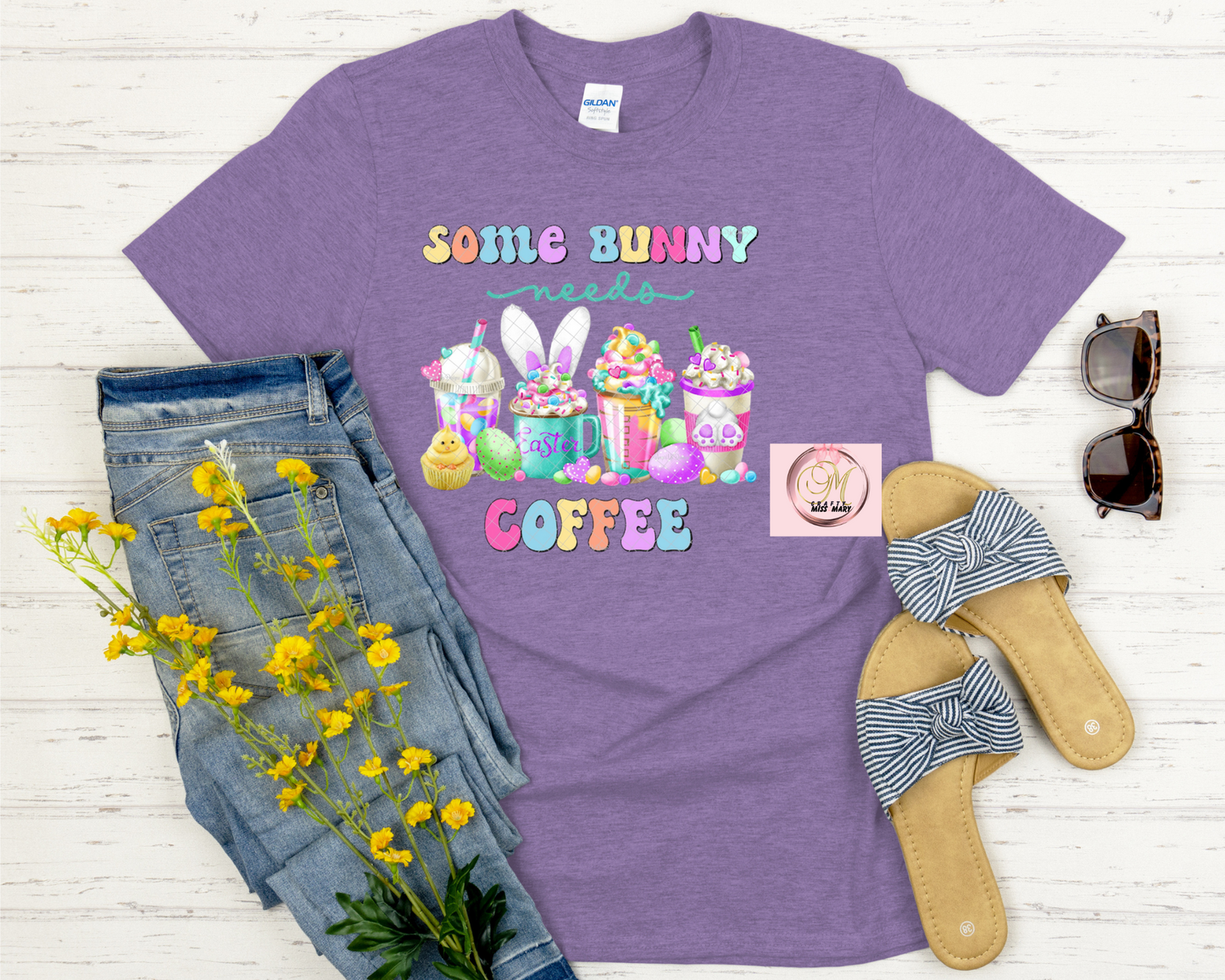 Some Bunny Needs Coffee Shirt