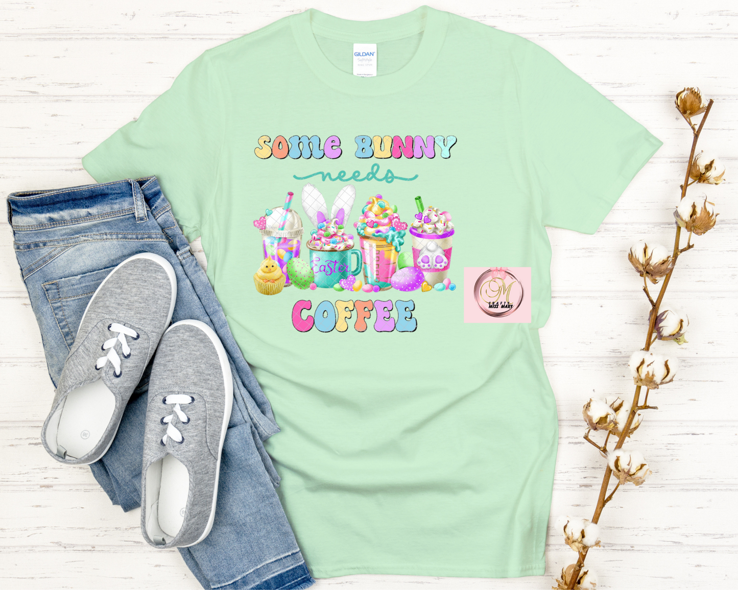 Some Bunny Needs Coffee Shirt
