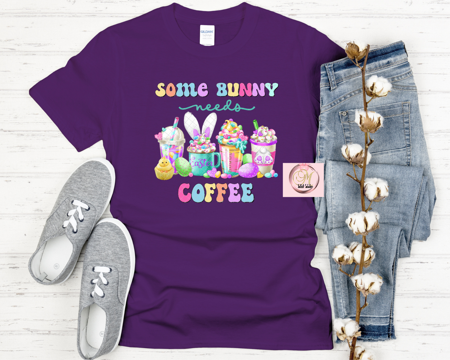 Some Bunny Needs Coffee Shirt