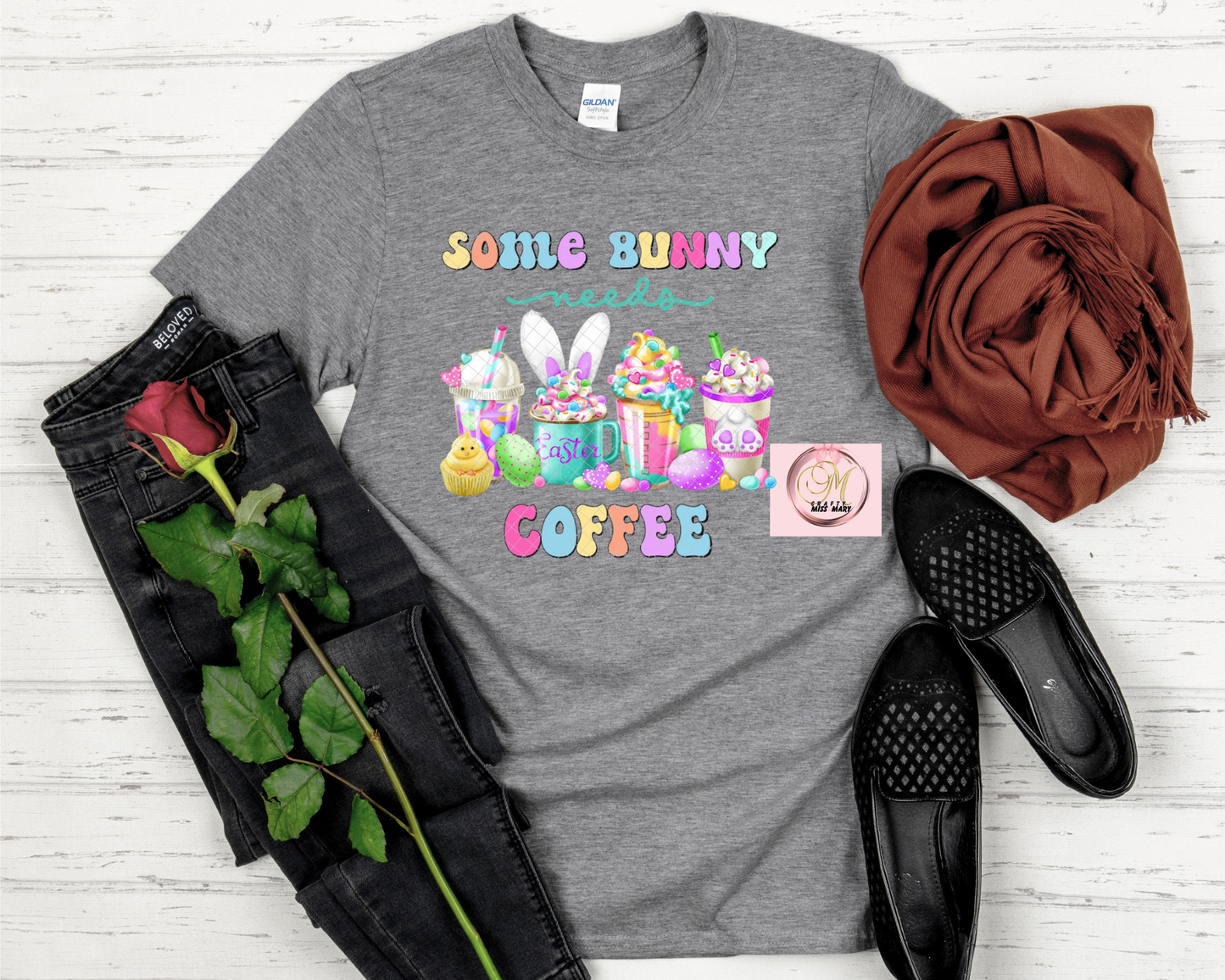 Some Bunny Needs Coffee Shirt