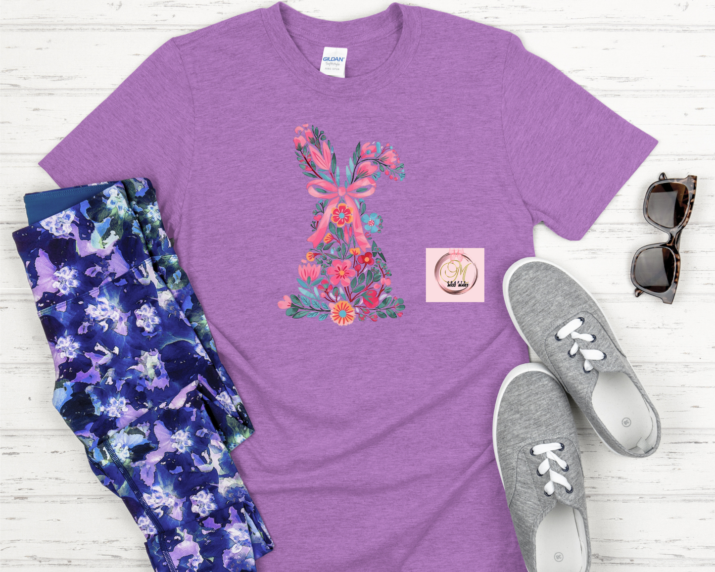 Flower Bunny-Shirt