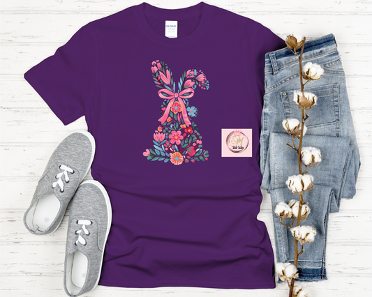 Flower Bunny-Shirt