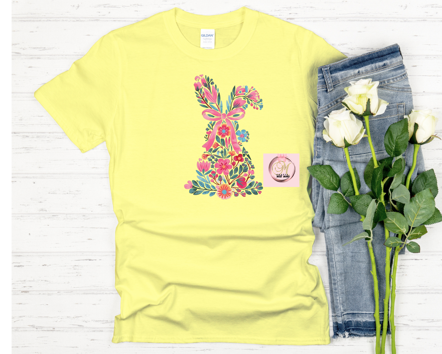 Flower Bunny-Shirt