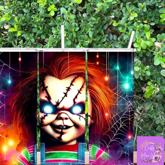 Neón Chucky Tumbler