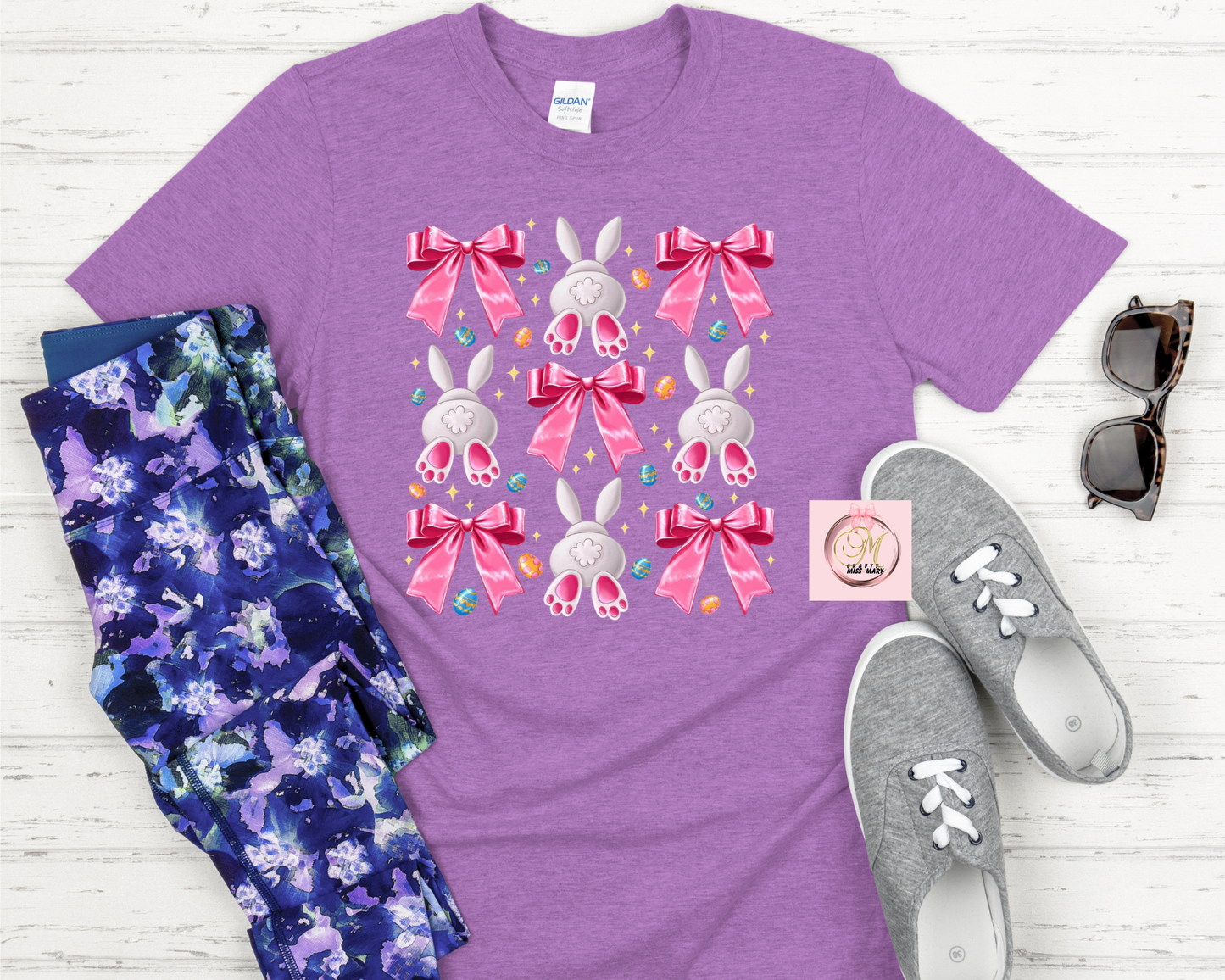 Bunny Tail and Bows-Shirt