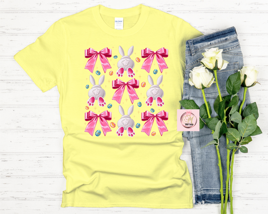 Bunny Tail and Bows-Shirt