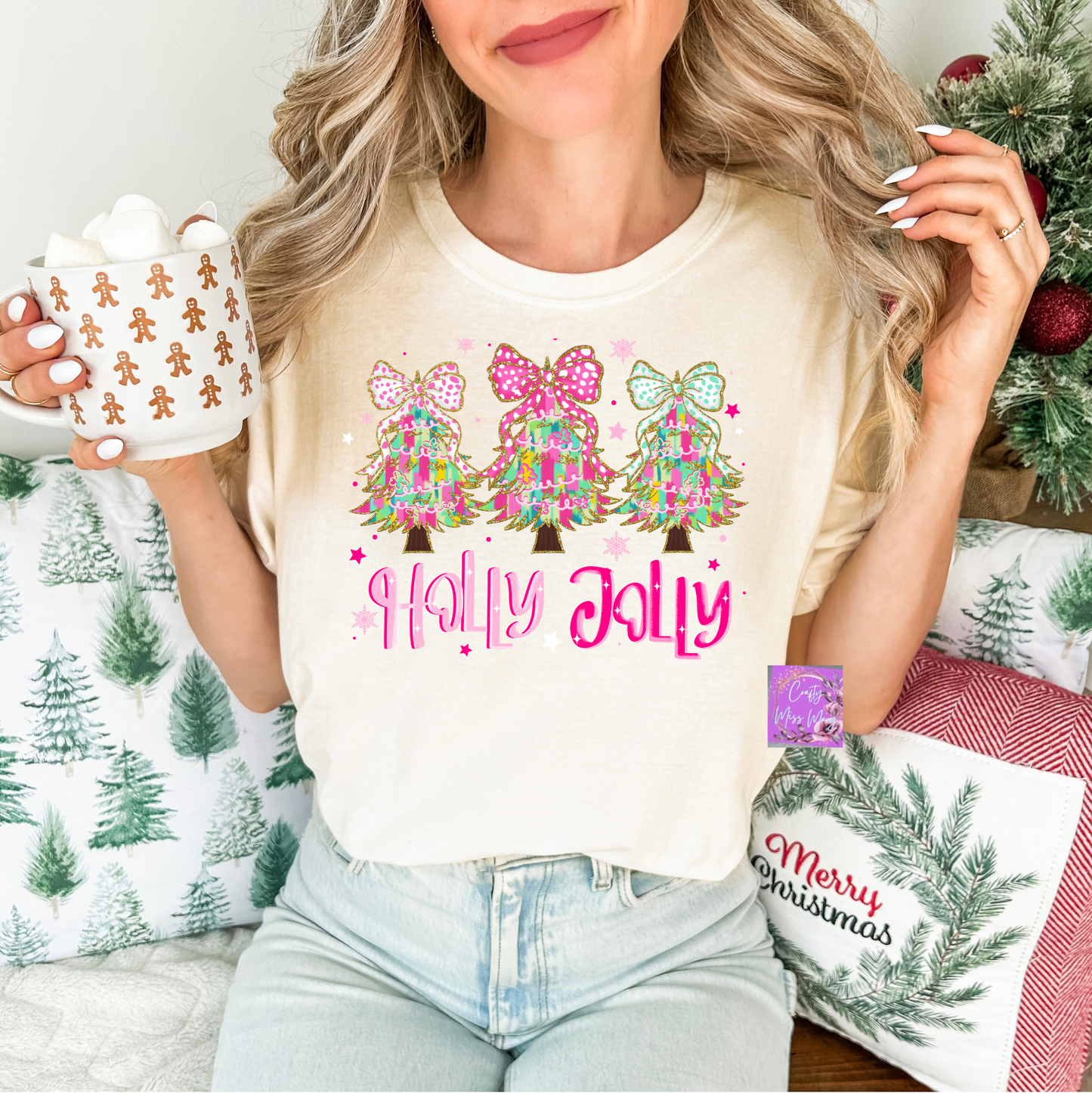 Holly Jolly Cristmas T-shirt