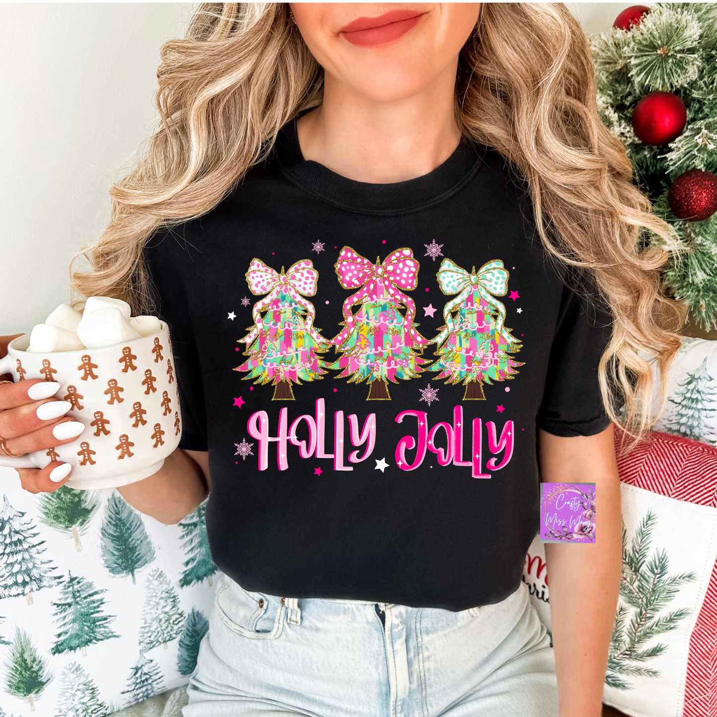 Holly Jolly Cristmas T-shirt