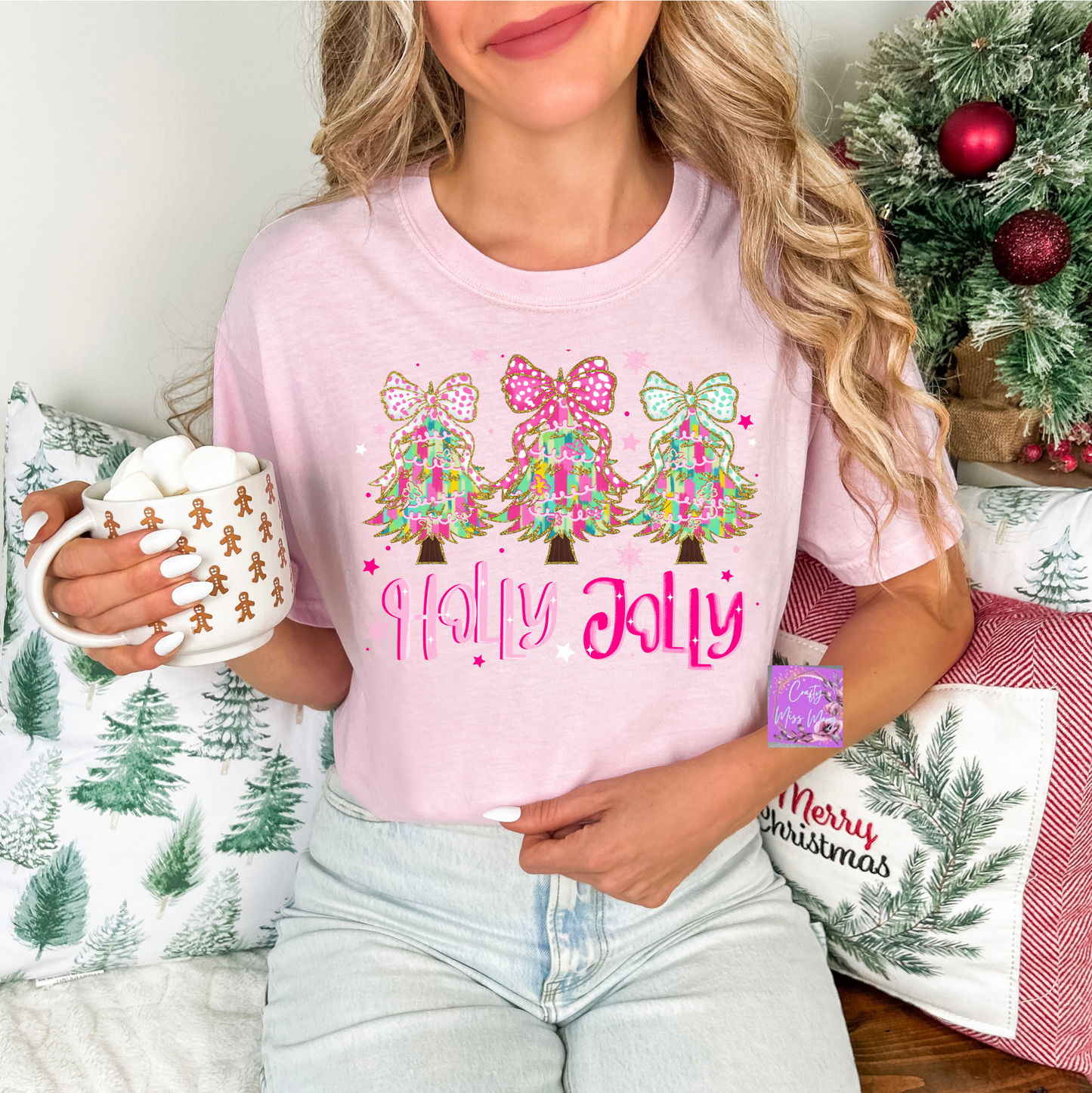 Holly Jolly Cristmas T-shirt