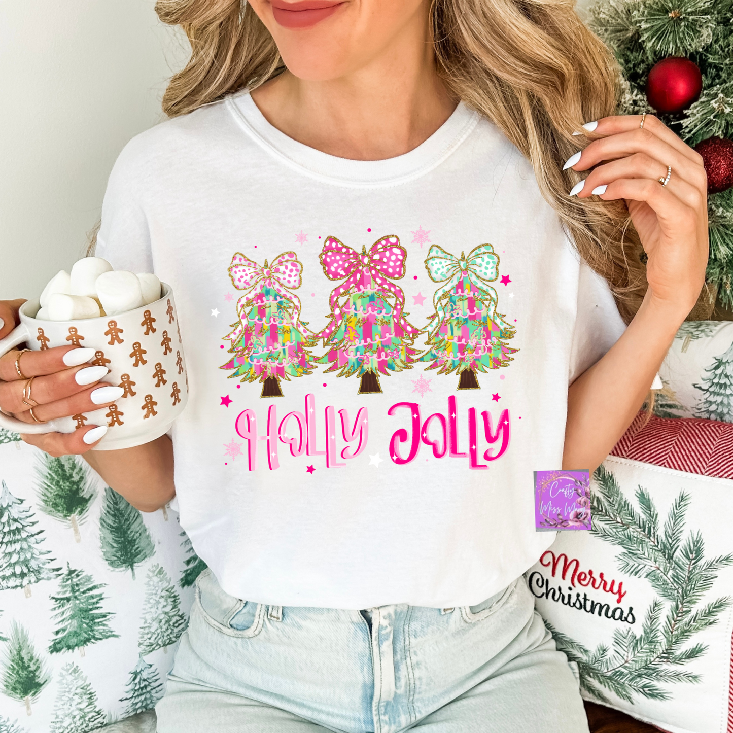 Holly Jolly Cristmas T-shirt